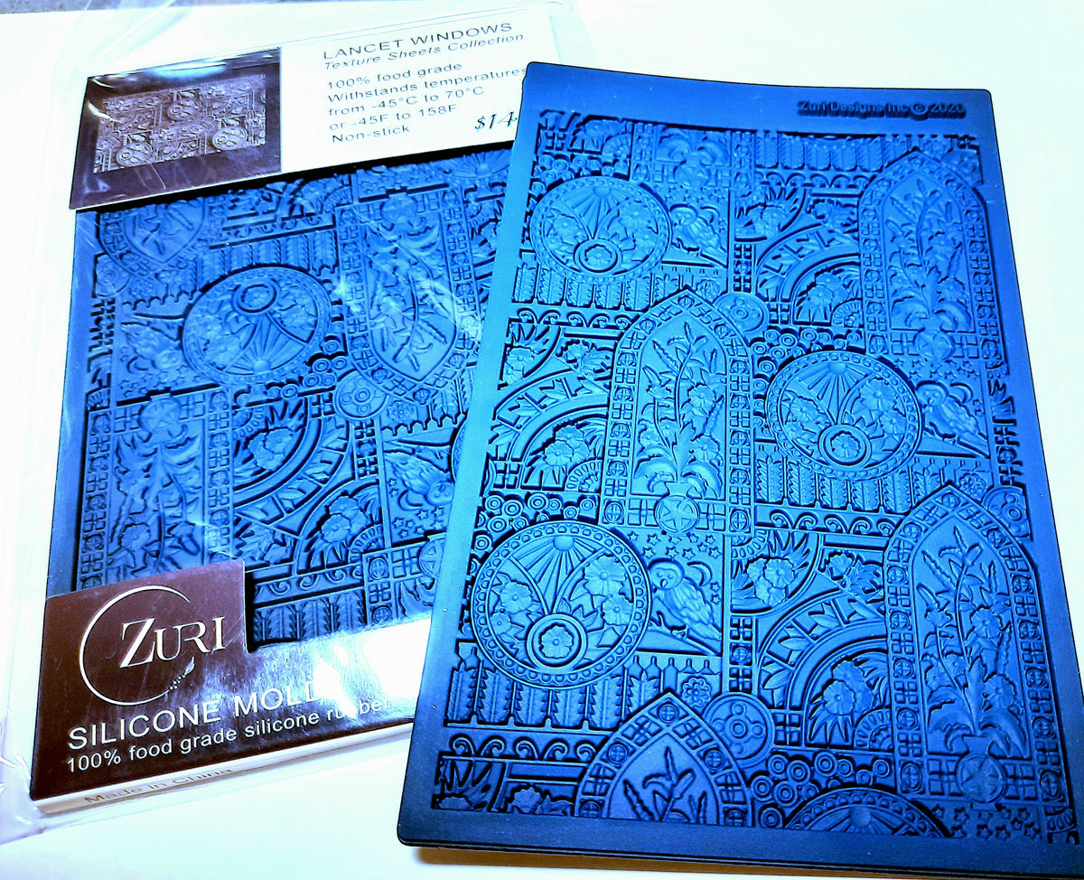 Lancet Windows Food Safe Texture Plate by Zuri Designs