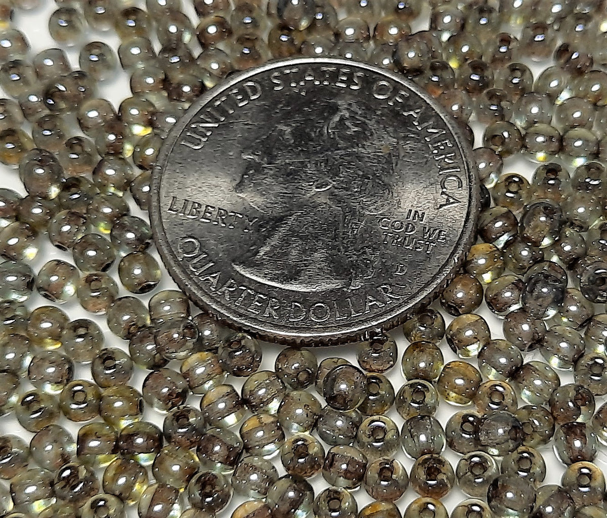 3mm Lumi Green Smooth Round Czech Glass Druk Beads 100ct
