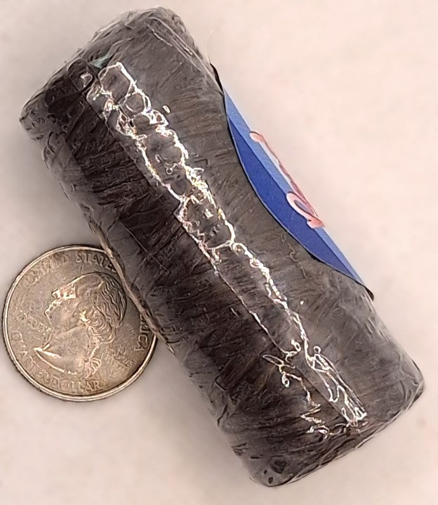 Dark Brown Artificial Sinew Waxed Polyester Cord 1oz 34yd