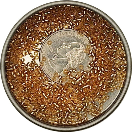DB42 Gold Silver-Lined 11/0 Delica Seed Beads 5g